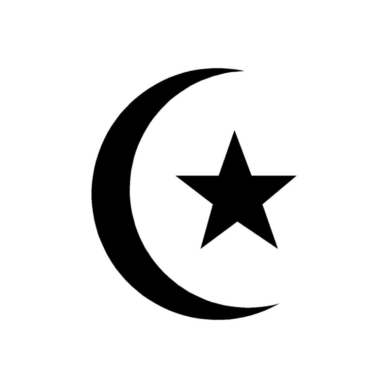 Islamitische maan en ster 1
